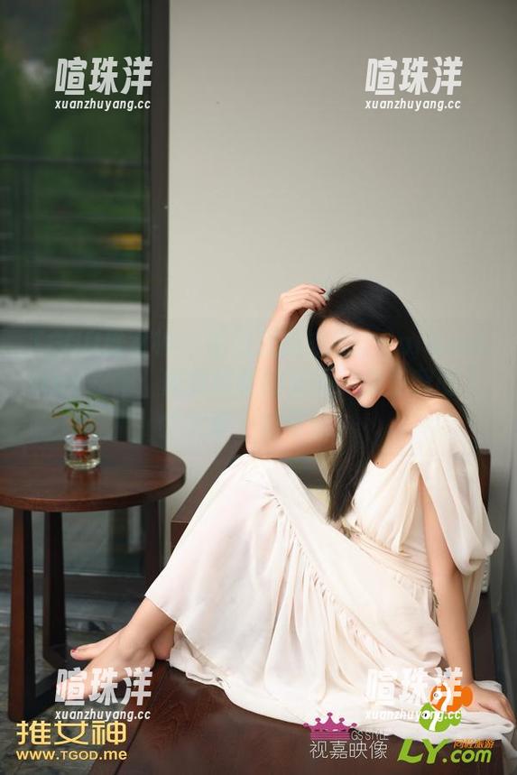TGOD推女神 - 原图里的岑苑之barbiebaby短裙：重重叠叠的美丽，像是我的人生大事一样复杂！