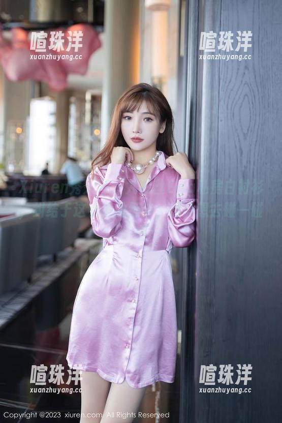 Xiuren秀人网 - 尤妮丝Egg私房白衬衫，纠结于这小小的细节，我多想去碰一碰啊
