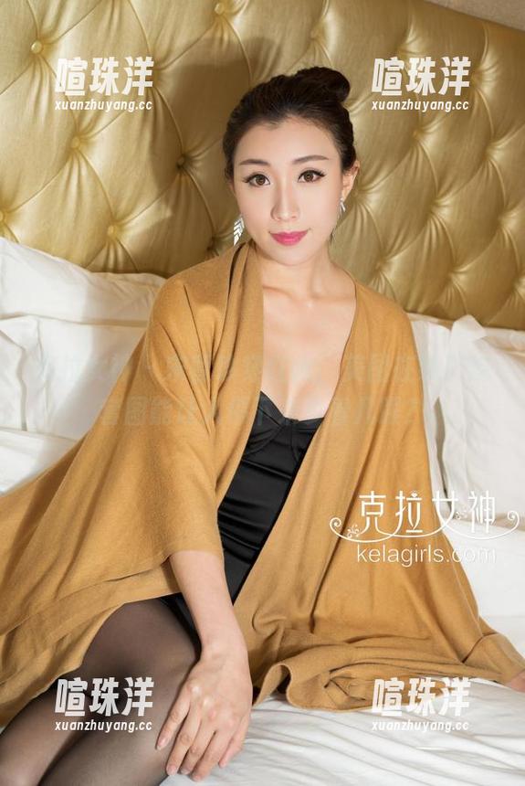 克拉女神 - 宋智珍穿红裙，美图在线！这套图能让人停下来多看几眼？
