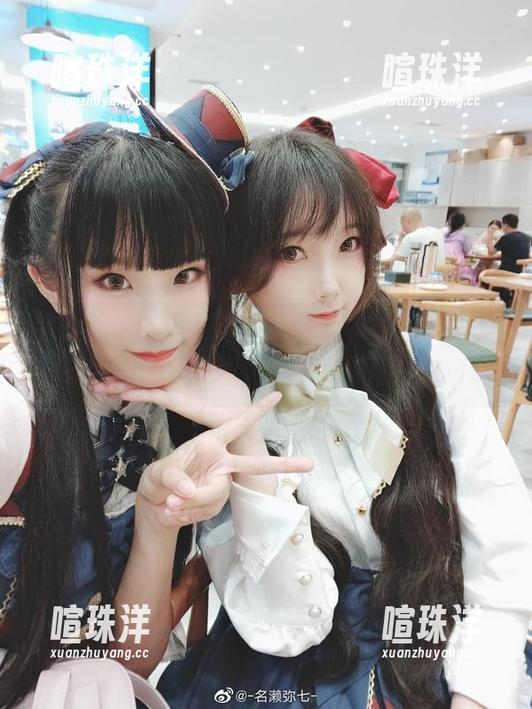 名濑弥七 名濑弥七的万圣节福利?犹如一阵微风,轻轻拂过,原图尽在这绚丽的夜晚~