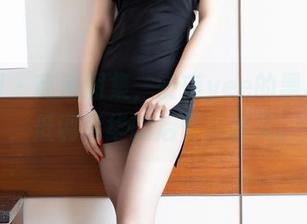 语画界 - 高清图集,安琪yee的黑丝制服,低调奢华的后臀流线美。